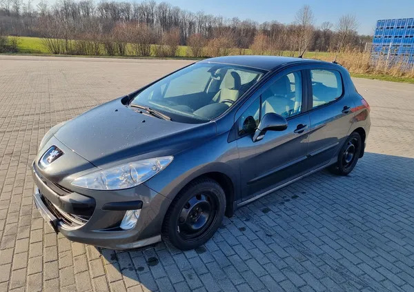 lubelskie Peugeot 308 cena 15900 przebieg: 148357, rok produkcji 2009 z Rzeszów